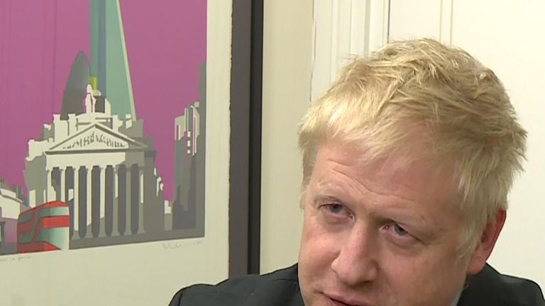 Boris Johnson insists there is no need to extend the Brexit process any more