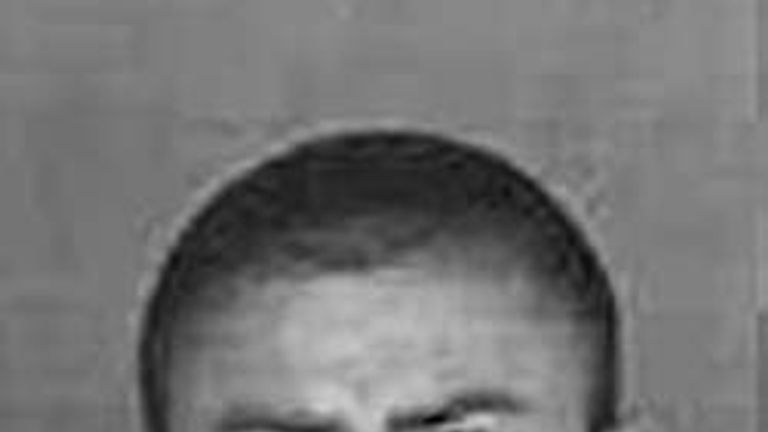 Lenrey Briones is accused of slashing the faces of nine people. Pic: LAPD