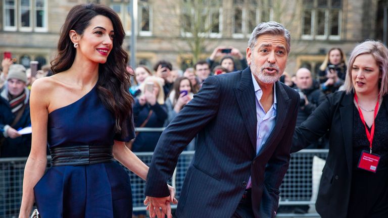 George Clooney encouraged people to boycott the hotels