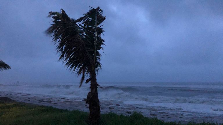 Cyclone Kenneth has made landfall in Mozambique