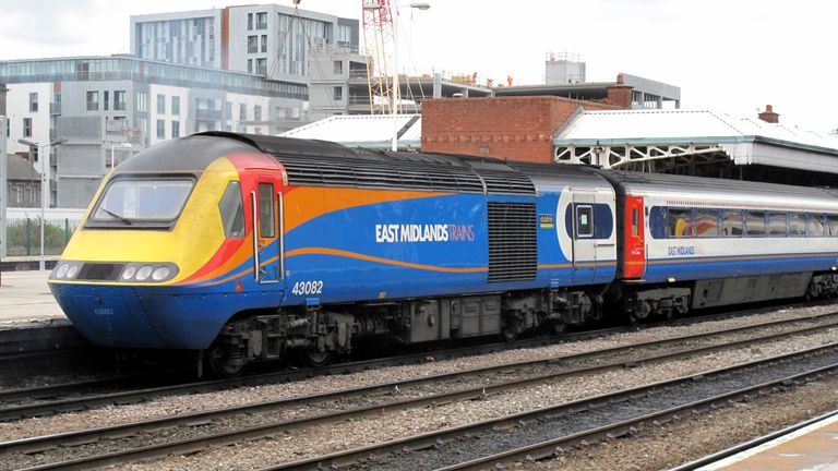 An East Midlands train passes through Nottingham station.An East Midlands train passes through Nottingham station.  PRESS ASSOCIATION Photo. Picture date: Thursday August 11 1011.  Photo credit should read: Martin Keene / PA Wire