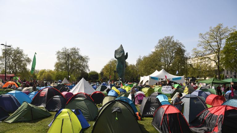 Extinction Rebellion reveals new protest plans for this week | UK News ...