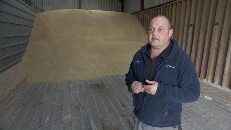 Matthew Culley has grown malting barley for 25 years on his farms in the Bourne Valley near Andover, Hampshire