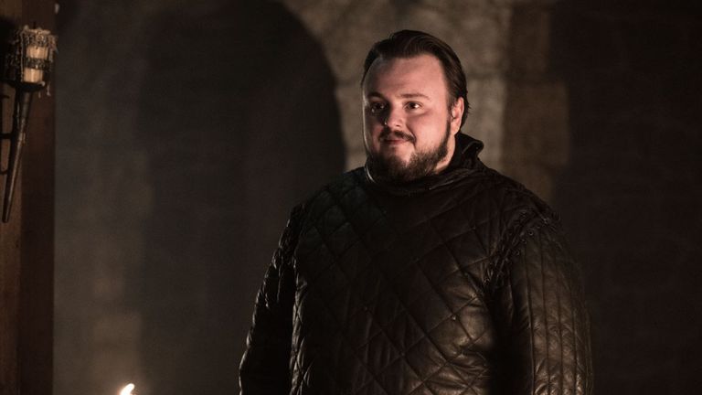 Samwell Tarly played by John Bradley. Pic: HBO/Sky Atlantic