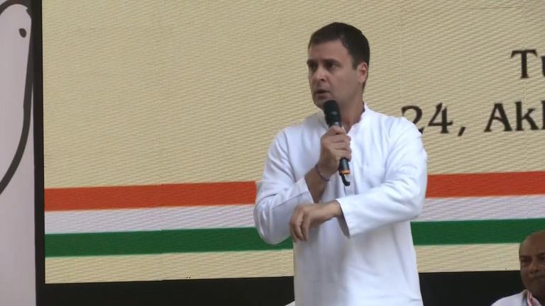 Rahul Gandhi, the leader of India&#39;s Congress Party