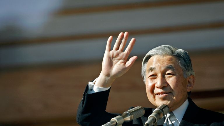 Japan's Emperor Akihito