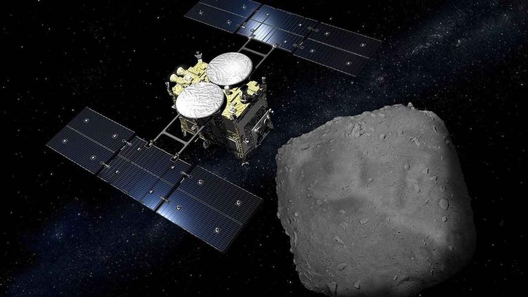 Japanese spacecraft Hayabusa2 deployed explosives to asteroid Ryugu