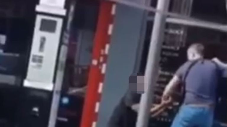 The 17-year-old was being arrested on drugs charges. Pic: The Shade Borough