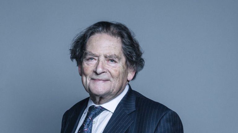 Former chancellor Lord Lawson