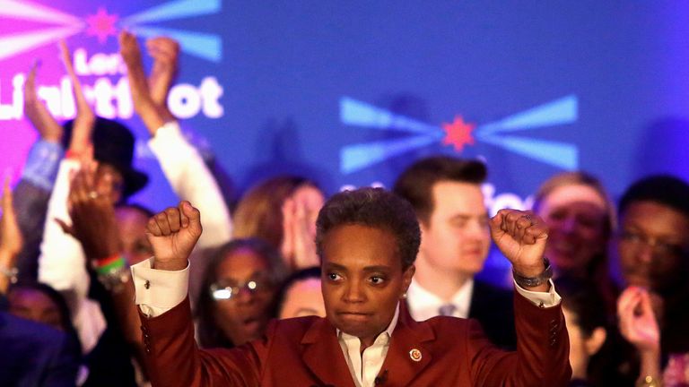 Lori Lightfoot, 56, will become Chicago&#39;s second ever female mayor