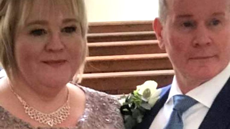 Lorraine Campbell got married in 2018