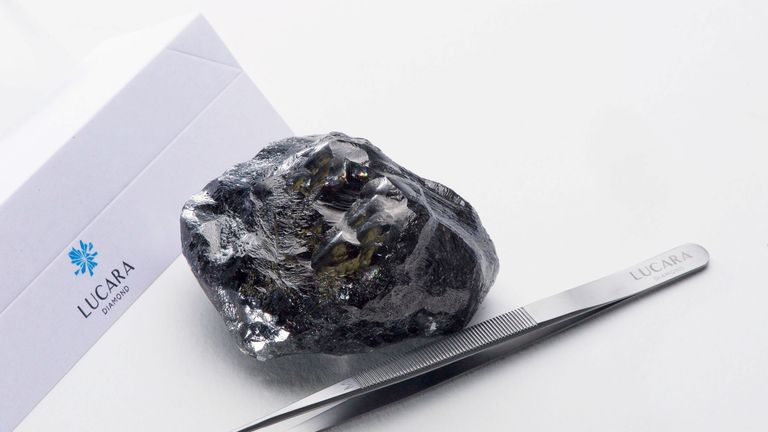 The latest discovery weighs 1,758 carats