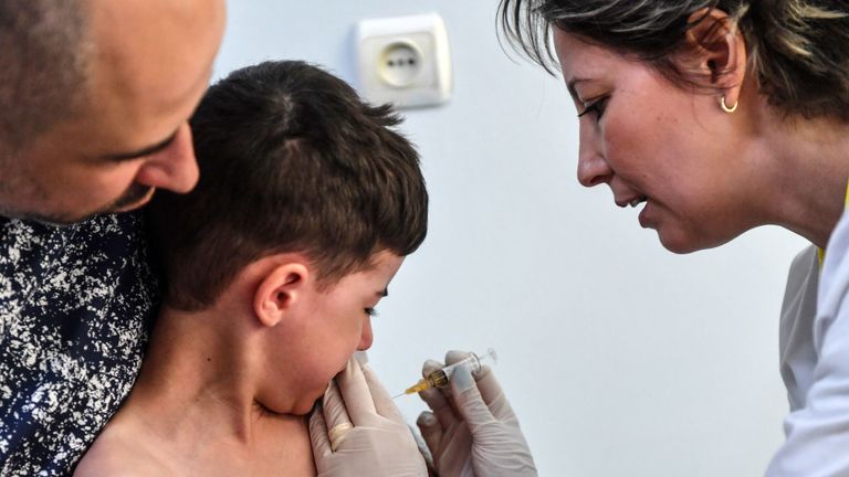 Not being vaccinated can expose children to serious risk
