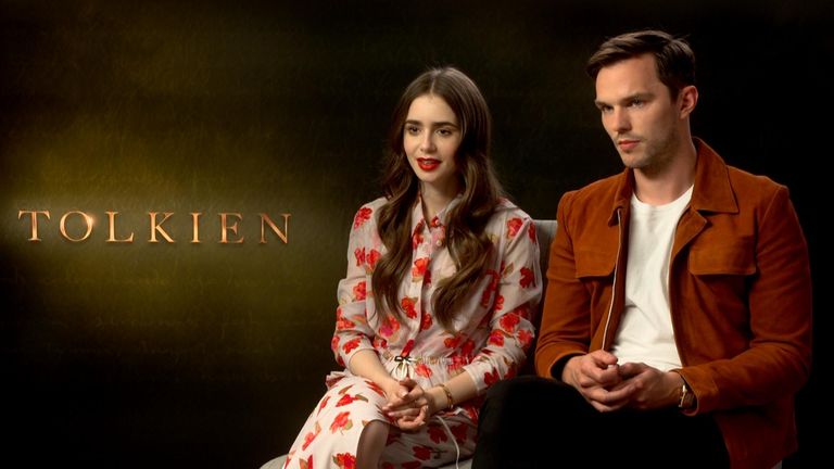 The stars of the biopic Tolkien discuss why the author&#39;s family should go and see the film.
