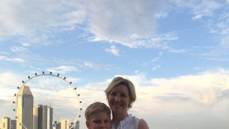 READ NOTES Anita Nicholson and her son Alex are feared dead after a series of suicide bombings in Sri Lanka
