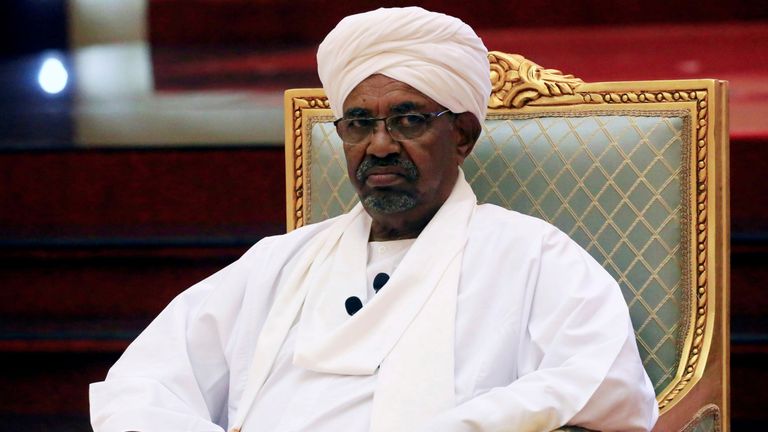 Sudan&#39;s former president Omar al Bashir 