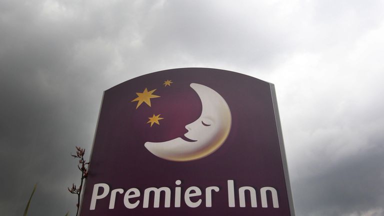 Premier Inn has more than 800 UK hotels