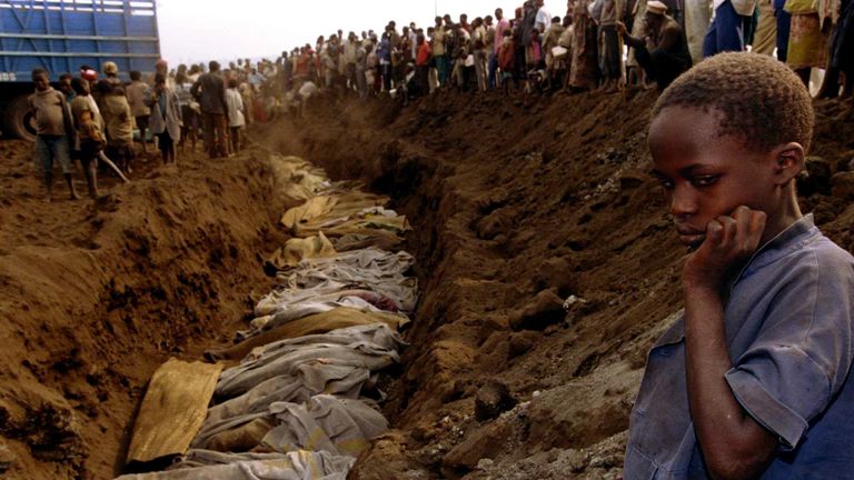 Rwandan Genocide World Remembers Massacre That Left 800 000 Dead   Skynews Rwanda Genocide 4631906 