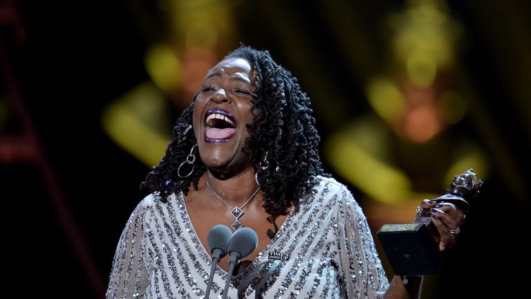 Sharon D Clarke was named best actress in a musical, for Caroline, Or Change