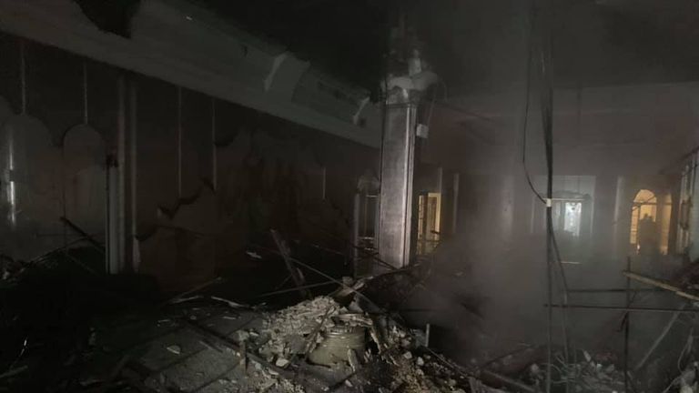 Sheraton Grand London Park Lane Ceiling Collapses On Wedding