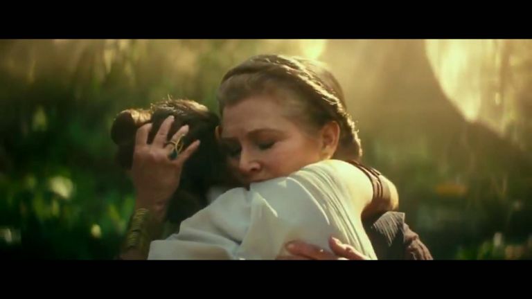 Carrie Fisher's Leia will live in Star Wars IX, director JJ Abrams has said. Pic: Lucas Films