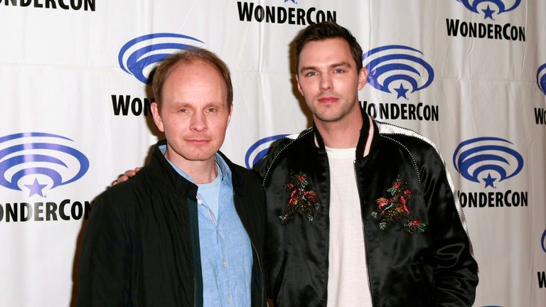 Dome Karukoski and Nicholas Hoult attend the "Tolkien" press line during WonderCon 2019 at Anaheim Convention Center on March 29, 2019 in Anaheim, California. (Photo by Paul Butterfield/Getty Images) 