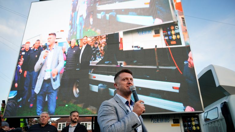 Tommy Robinson announced he will run as an Independent MEP in the North West