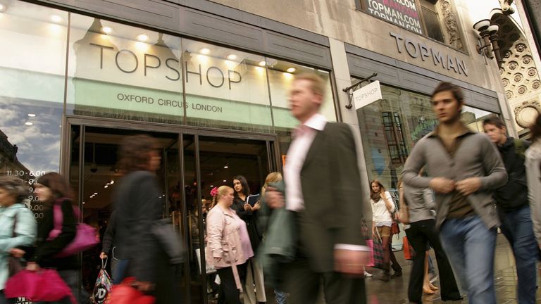 TopShop at Oxford Circus