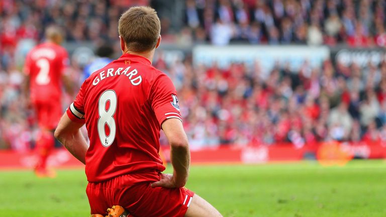 On This Steven Gerrard's slip against Chelsea stuns Anfield | Video | TV Show | Sky Sports