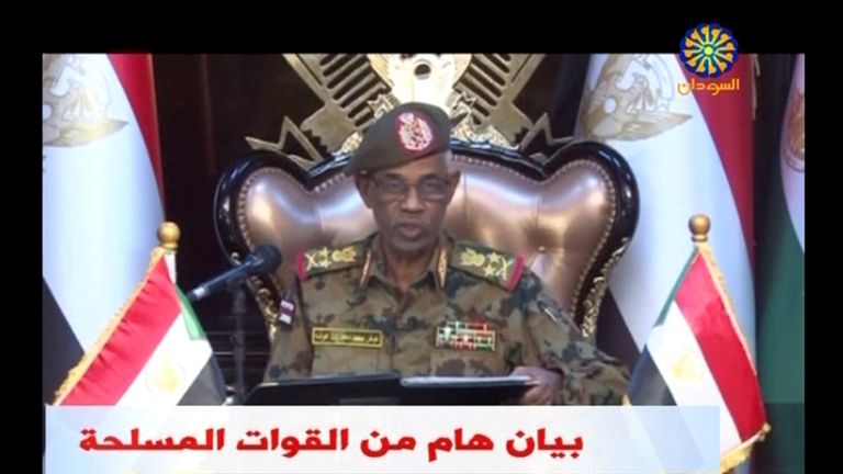 Image result for Sudan coup leader steps down