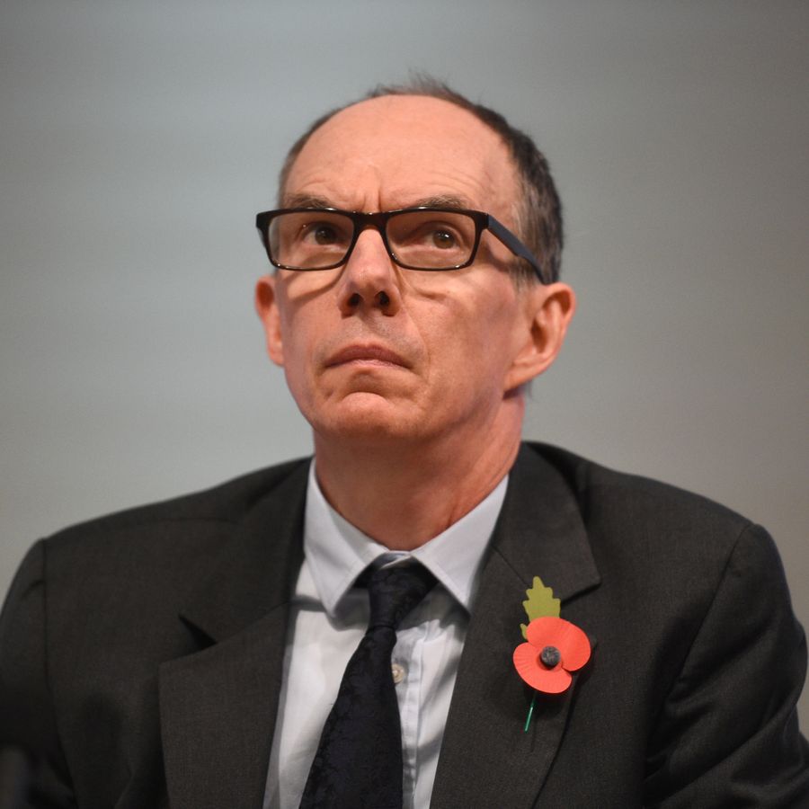 Bank of England Deputy Governor for Markets and Banking, Dave Ramsden attends a Bank of England news conference, in the City of London, Britain November 1, 2018.