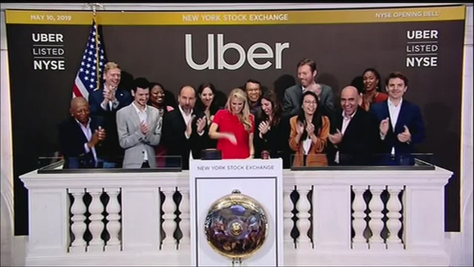 Uber shares fall below IPO on stock market debut Business News Sky News