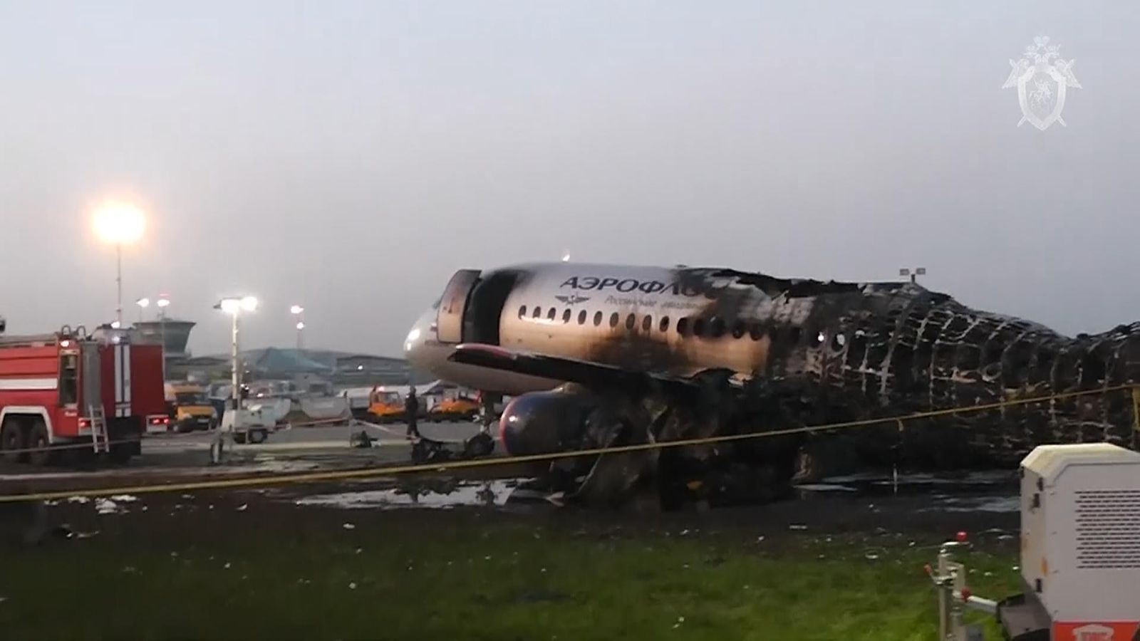 Hero flight attendant 'died saving passengers from Moscow jet inferno ...