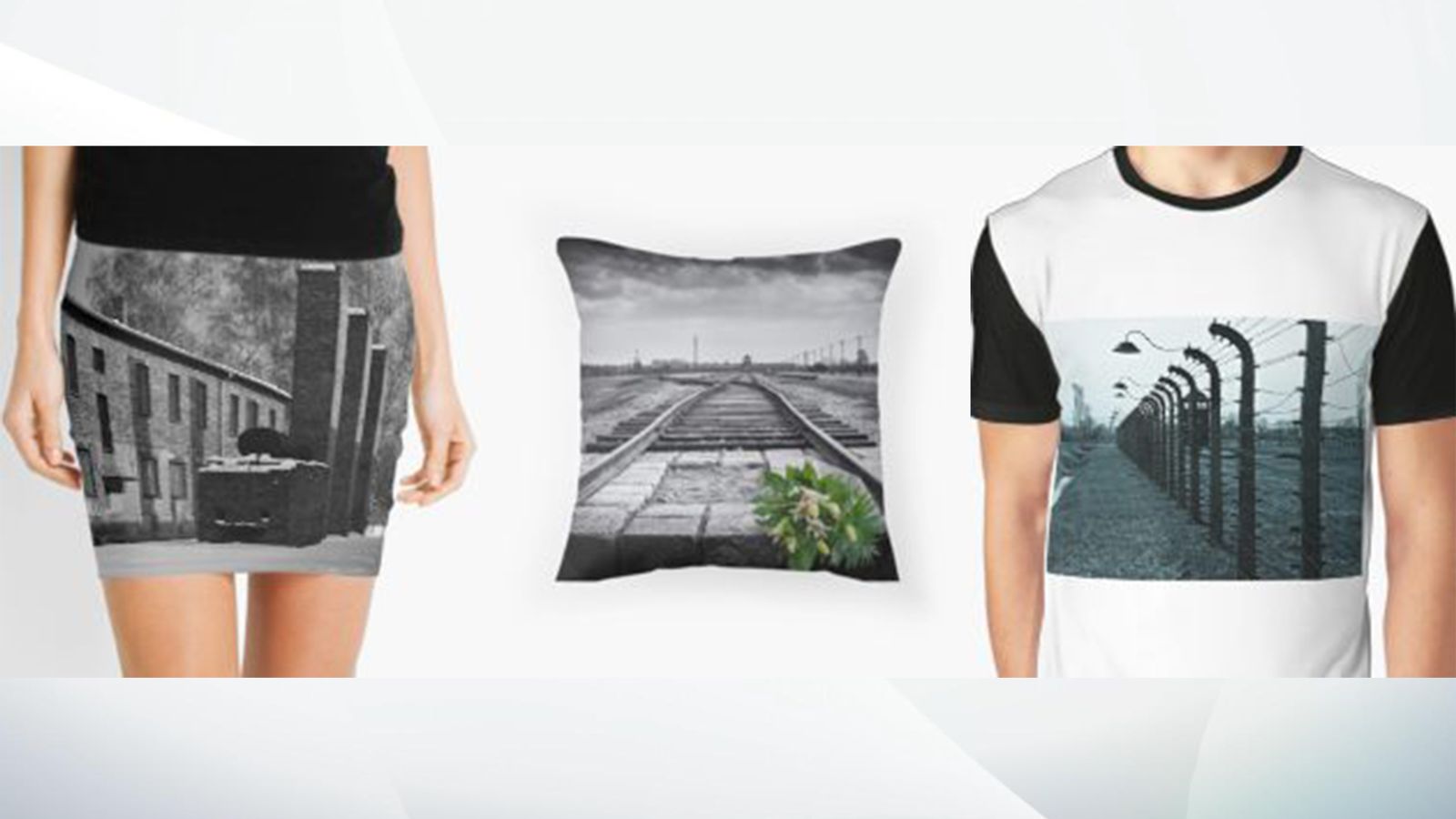 Online Retailer Redbubble Criticised Over Auschwitz Themed Pillows