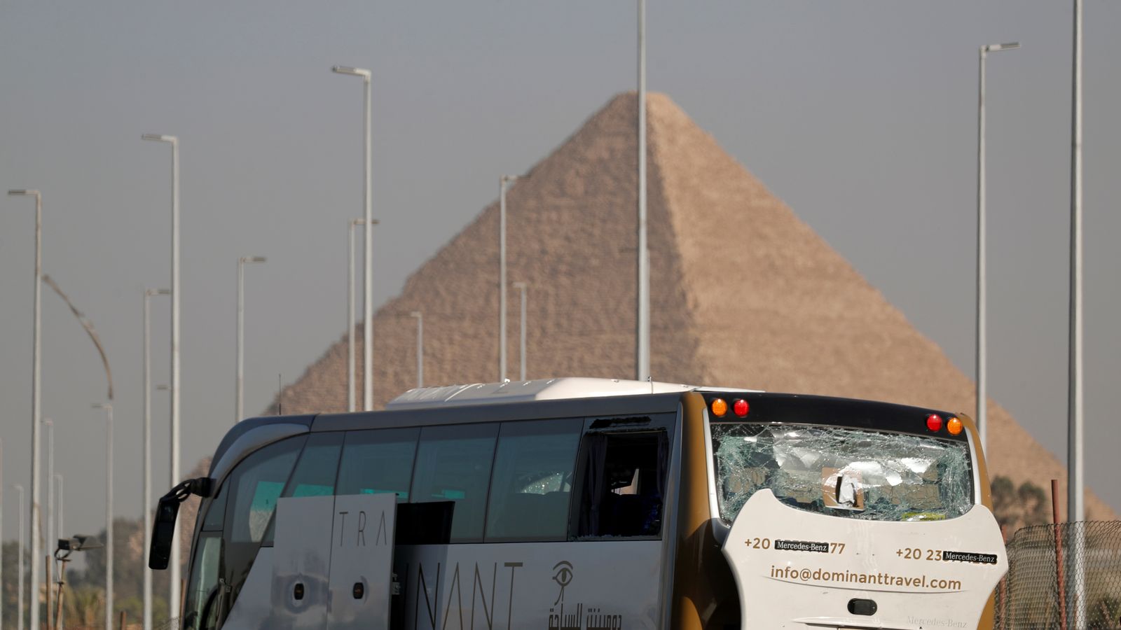 Foreign Tourists Hurt In Bus Blast Near Egypt's Pyramids | World News ...