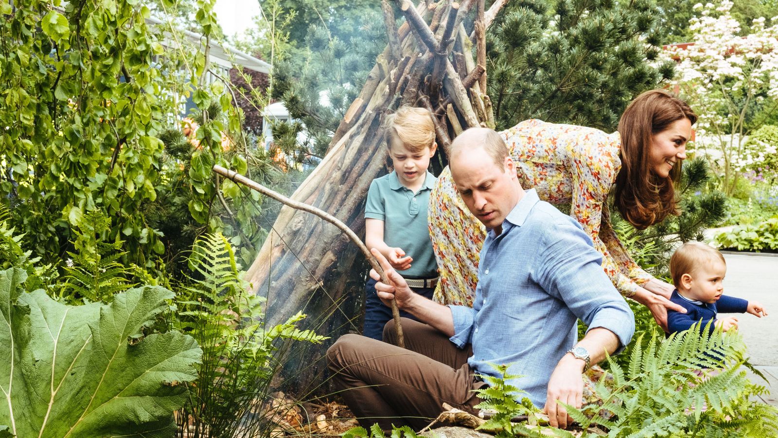 Duke and Duchess of Cambridge dote on their children in new photos UK