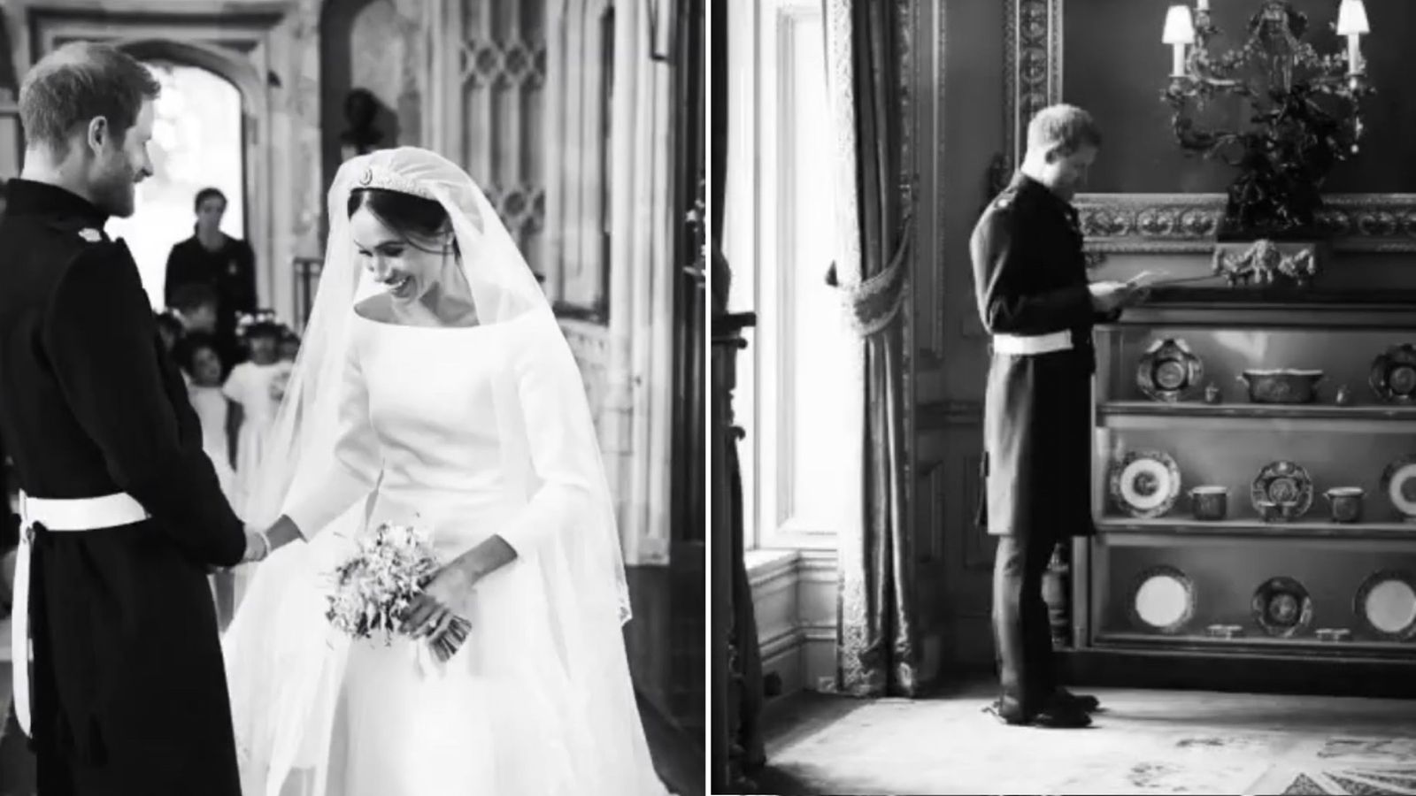 Harry And Meghan Mark First Year Of Marriage With Previously Unseen ...