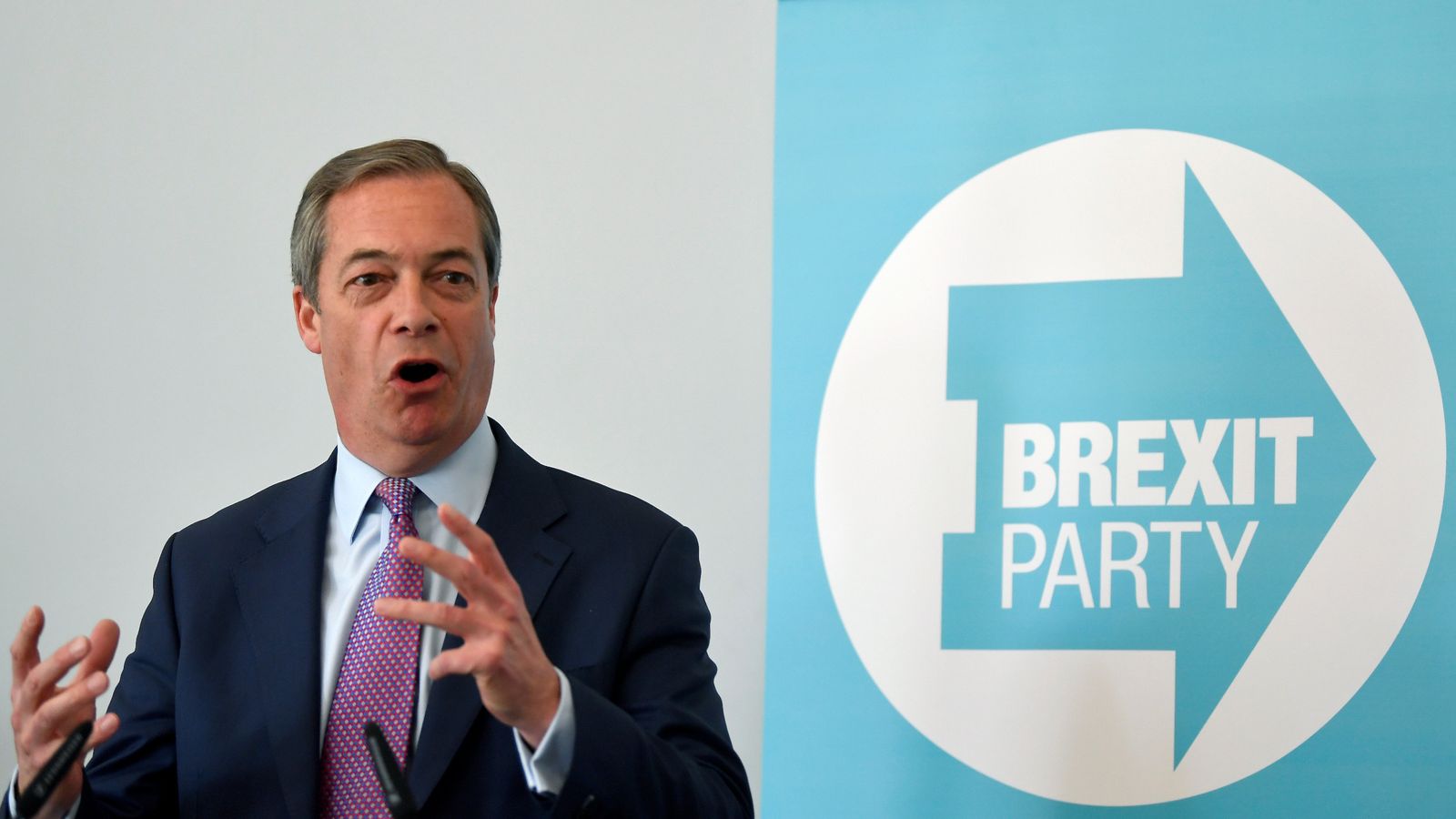 Nigel Farage's Brexit Party Polling Higher Than Labour And Tories ...