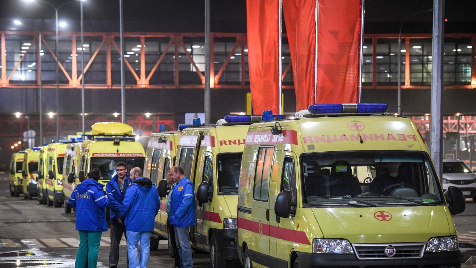 At least 41 dead as burning Aeroflot plane makes emergency landing in