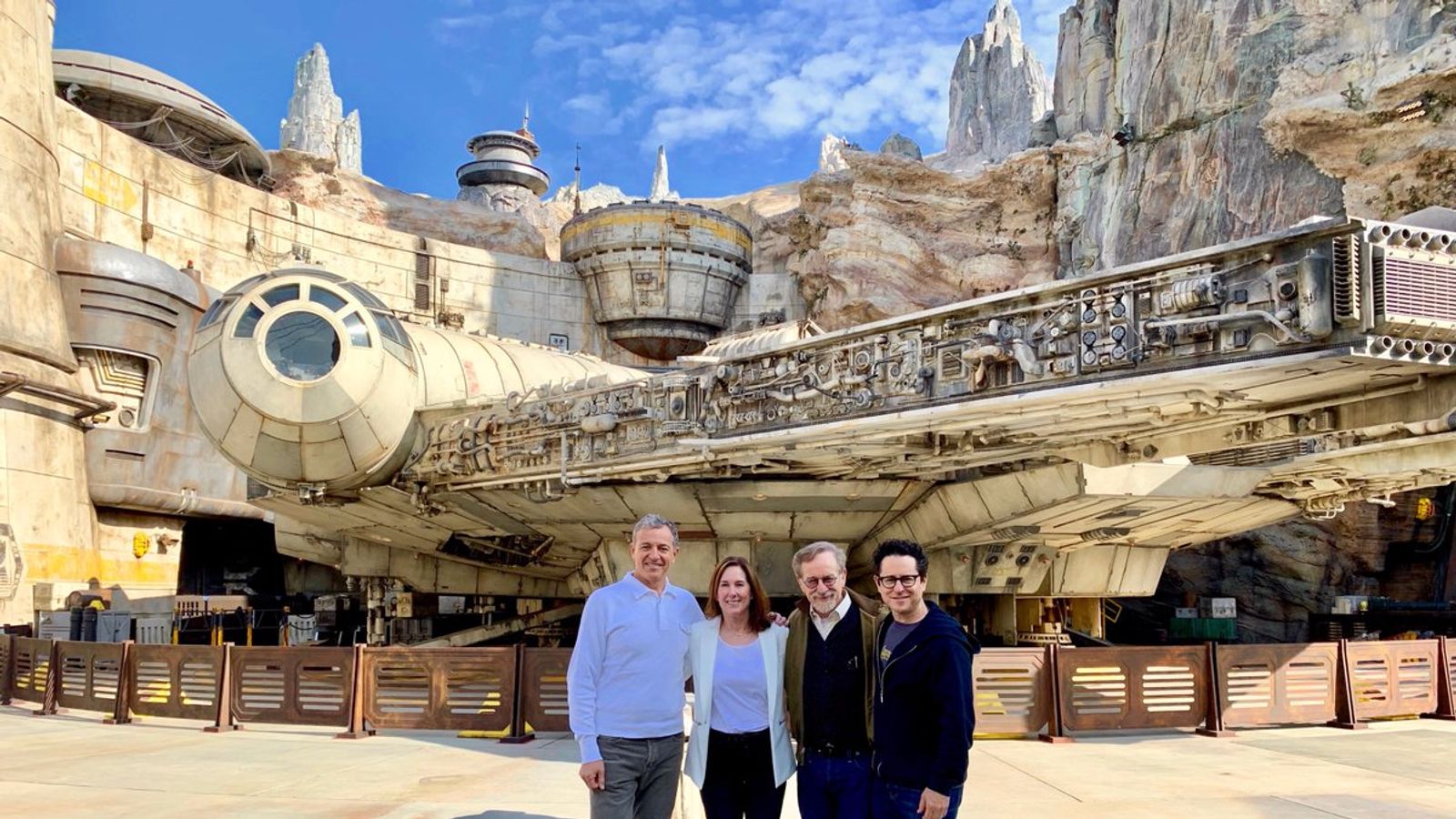 A galaxy not so far, far away Disneyland prepares to open Star Wars
