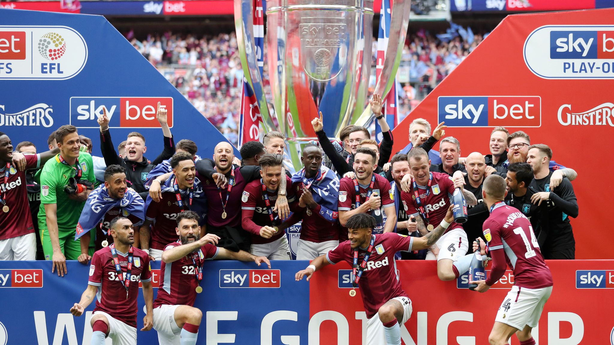 Aston Villa promoted to Premier League 