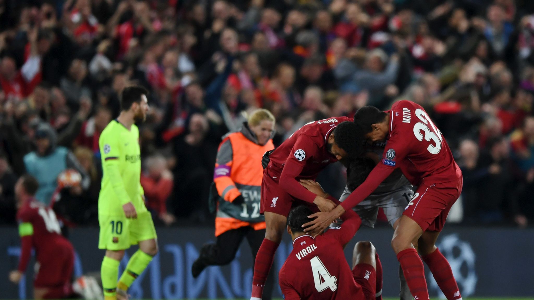 What A Comeback! Liverpool Score Four Against Barcelona To Go Through ...