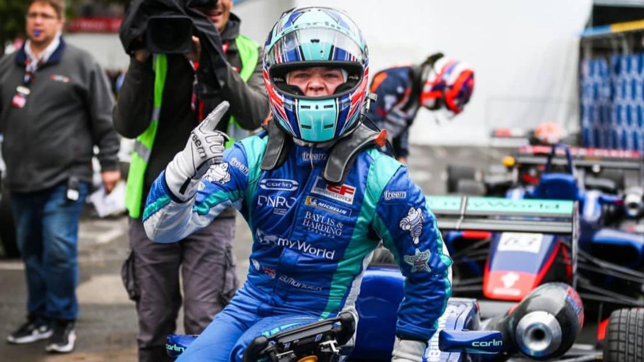 Billy Monger secures first GP win since nearfatal crash cost him both his legs UK News Sky News