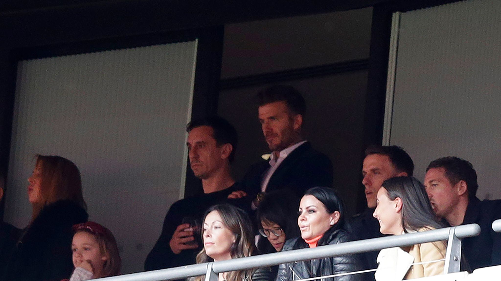 David Beckham and 'Class of 92' watch their Salford City team win ...