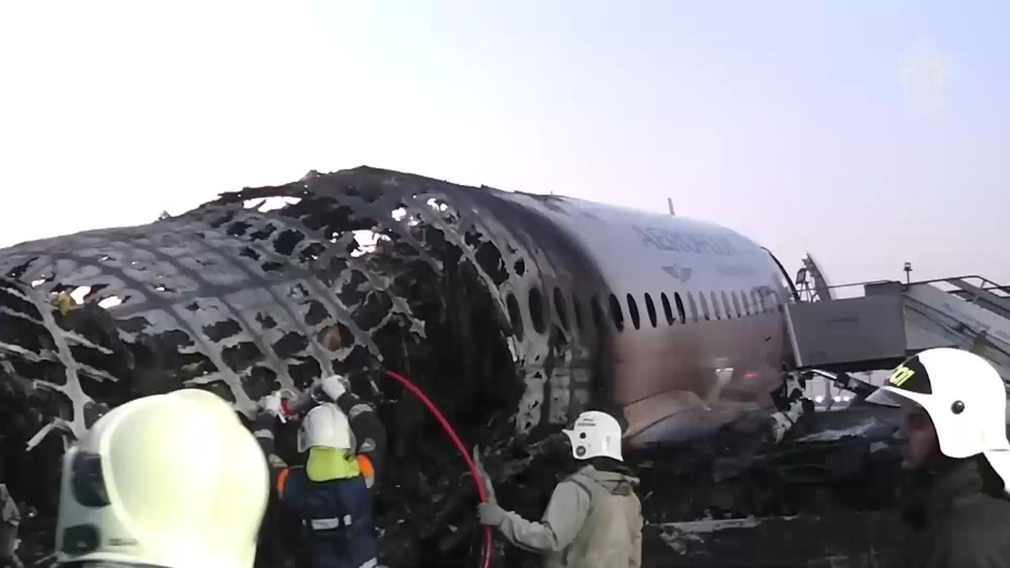 Pilot Blamed For 41 Deaths In Moscow Plane Crash | World News | Sky News