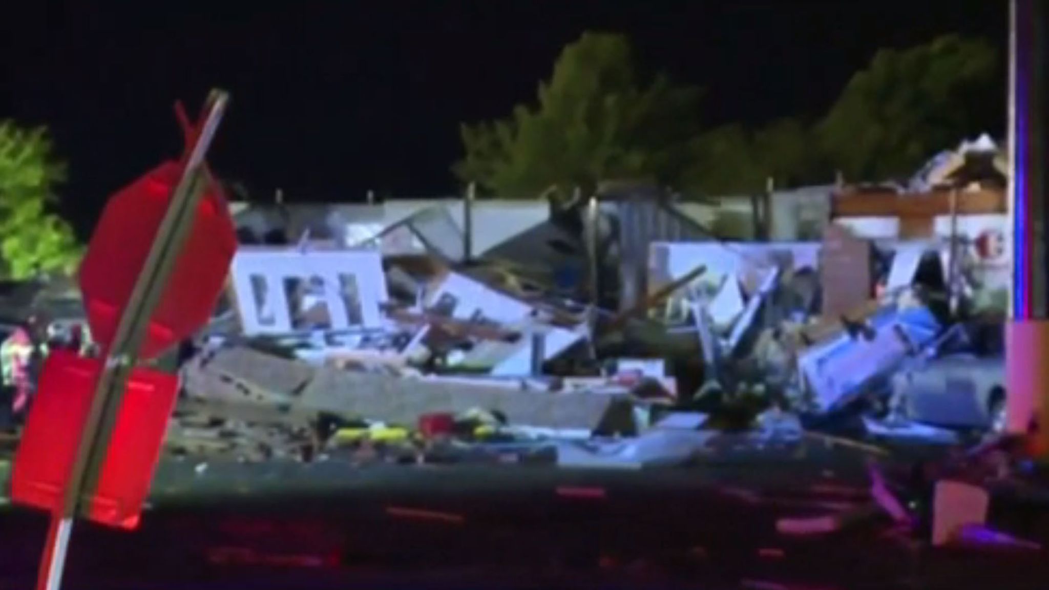 Oklahoma Tornado Two Dead After El Reno Motel Is Destroyed World News Sky News