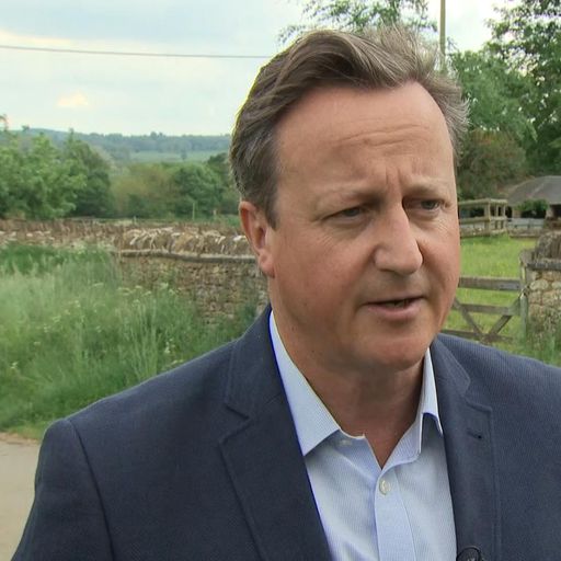 Cameron: Second referendum can't be ruled out