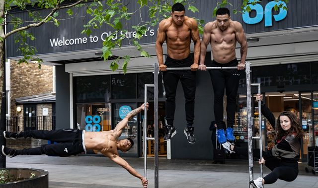 Co-op and charity team up to make 20 gyms out of melted down knives