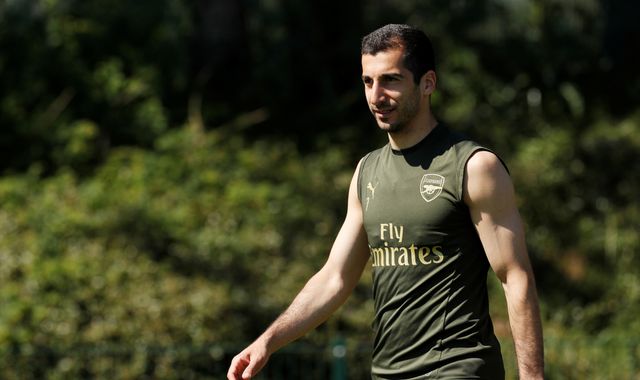 Arsenal star Henrikh Mkhitaryan 'hurt' to miss Europa League final over safety fears Arsenal star Henrikh Mkhitaryan 'hurt' to miss Europa League final over safety fears