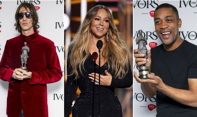 Ivor Novello Awards: Richard Ashcroft, The 1975, Mariah Carey and Wiley among winners